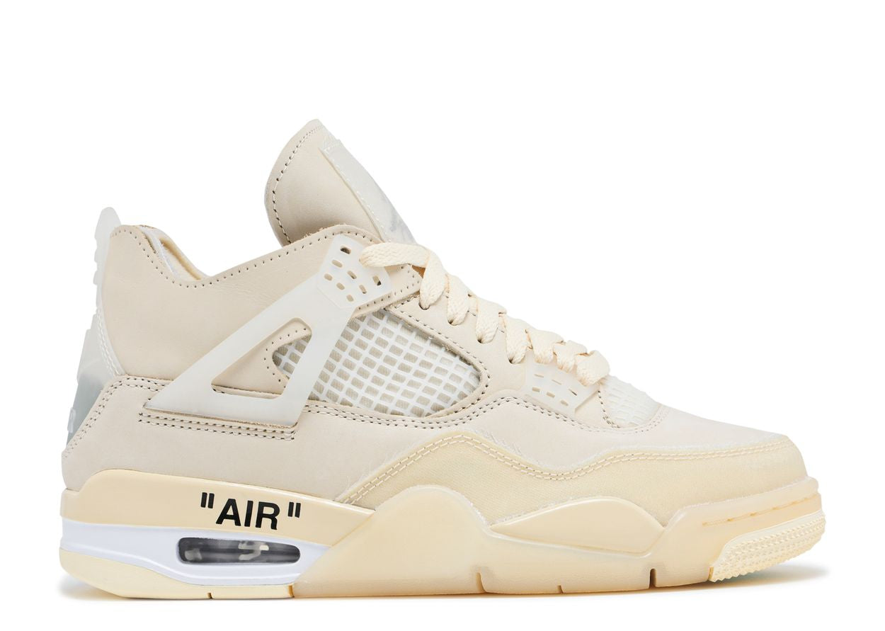 Off-White x Wmns Jordan 4 Retro SP 'Sail'