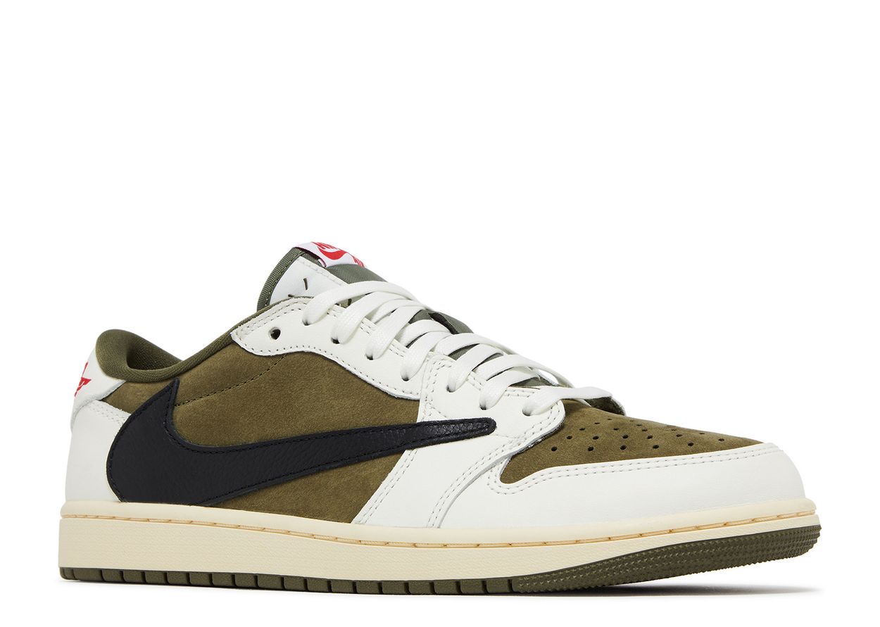 Travis Scott x Jordan 1 Low OG SP 'Reverse Olive / Medium Olive'