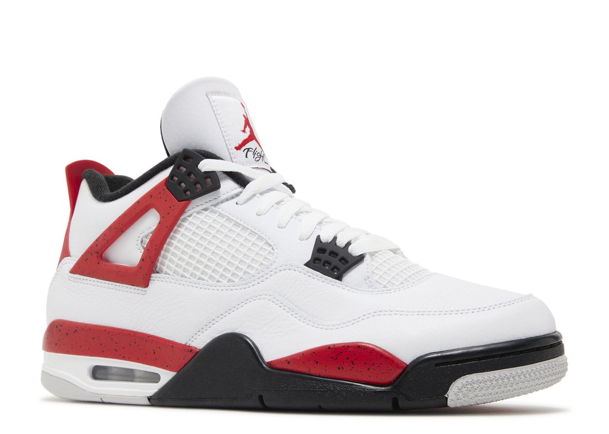 Jordan 4 Retro 'Red Cement'