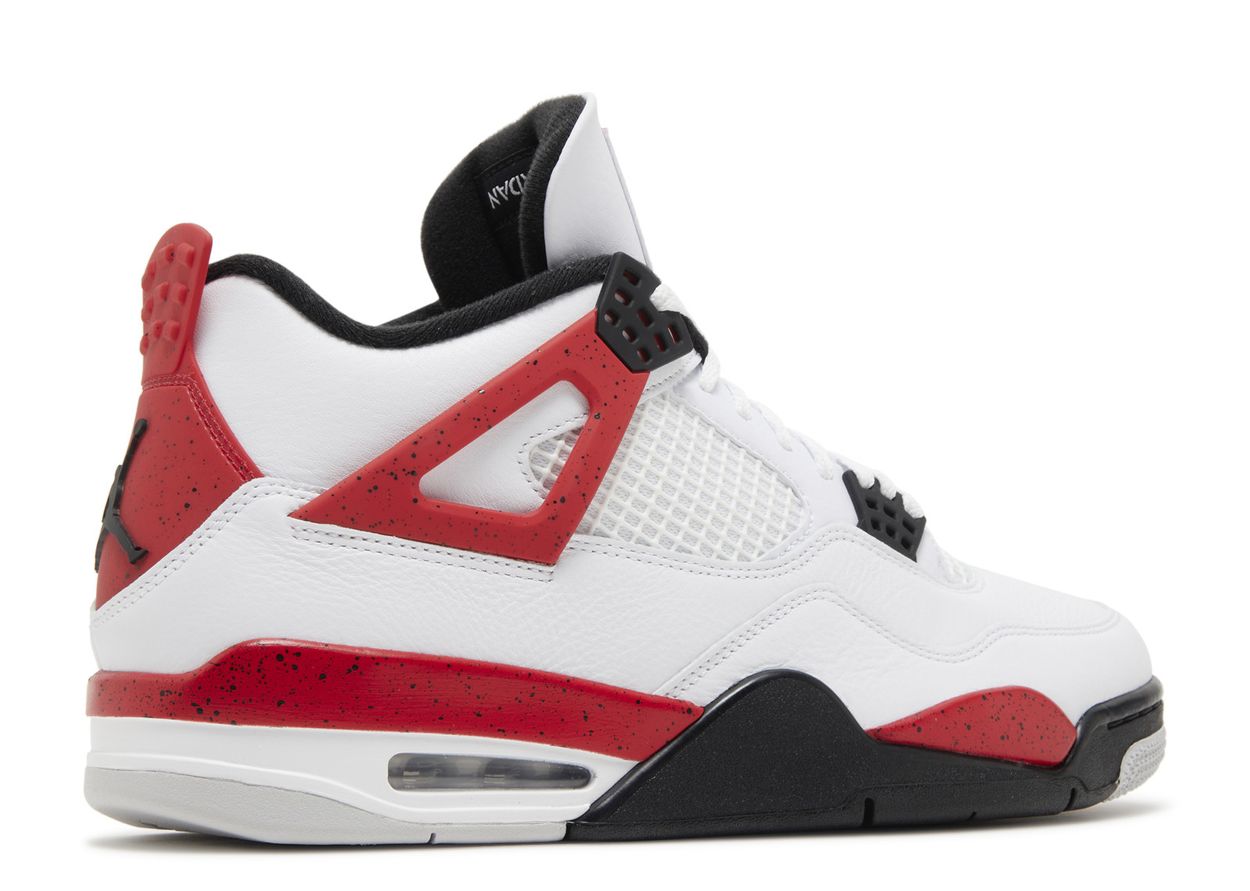 Jordan 4 Retro 'Red Cement'