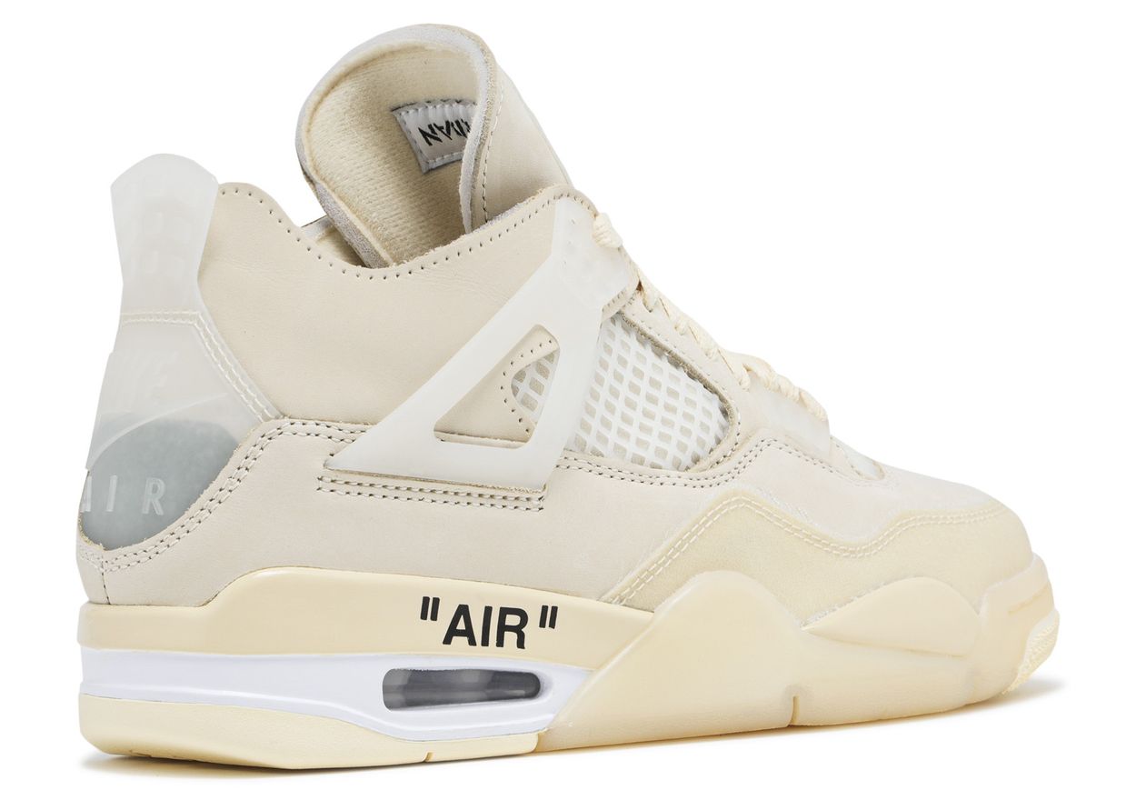 Off-White x Wmns Jordan 4 Retro SP 'Sail'